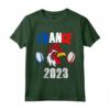Francia 2023 Rugby Supporter World Gift Humor Galletto Maglietta - Ideale come Regalo per i Tifosi della Nazionale Francese
