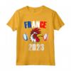 Francia 2023 Rugby Supporter World Gift Humor Galletto Maglietta - Ideale come Regalo per i Tifosi della Nazionale Francese