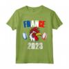 Francia 2023 Rugby Supporter World Gift Humor Galletto Maglietta - Ideale come Regalo per i Tifosi della Nazionale Francese