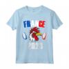 Francia 2023 Rugby Supporter World Gift Humor Galletto Maglietta - Ideale come Regalo per i Tifosi della Nazionale Francese