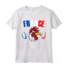 Francia 2023 Rugby Supporter World Gift Humor Galletto Maglietta - Ideale come Regalo per i Tifosi della Nazionale Francese