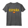 Spagna T Shirt Donna Uomo Bambini - Bandiera Spagnola Rosso España Maglietta - Ideale per gli Amanti del Calcio e della Spagna
