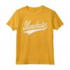 MANCHESTER CITY MAGLIA SPORT CLASSICA VARSITY SCRIPT - Maglietta Vintage per Veri Tifosi - Stile Bianco Invecchiato