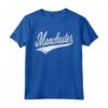 MANCHESTER CITY MAGLIA SPORT CLASSICA VARSITY SCRIPT - Maglietta Vintage per Veri Tifosi - Stile Bianco Invecchiato