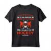 Ice Hockey Giocatori Hockey Su Ghiaccio Maglietta - La Vie Est Meilleure Avec Le Hockey - Idea Regalo per Gli Appassionati di Hockey