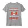 Ice Hockey Giocatori Hockey Su Ghiaccio Maglietta - La Vie Est Meilleure Avec Le Hockey - Idea Regalo per Gli Appassionati di Hockey
