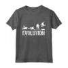 Evoluzione Snowboarder Inverno - Maglietta Freestyle da Snowboard - Regalo Ideale per Natale o Compleanno
