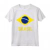 Brasile T Shirt Donna Uomo Bambini - Bandiera Verde Maglietta Brasil - Orgoglio Calcio Sportivo