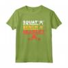 Powerlifting, Squat, Panchina, Deadlift - T-shirt per Sollevamento Pesi - Motivazionale per Fitness e Allenamento - Idea Regalo Palestra