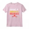 Powerlifting, Squat, Panchina, Deadlift - T-shirt per Sollevamento Pesi - Motivazionale per Fitness e Allenamento - Idea Regalo Palestra