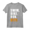 SWIM BIKE RUN BIRRA TRIATLETA - Triathlon Sport Uomo e Donne Maglietta - Regali Motivazionali per Triathleti - Ideale per Compleanno o Natale