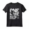 Calisthenics One More Rep Muscle Up Maglietta - T-shirt Motivazionale per Allenamento Calistenico - Ideale come Regalo per Appassionati di Fitness