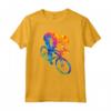 Ciclista Da Corsa - Bicicletta Sport Maglietta - Pedala Forte e Vola Veloce - Idea Regalo per Ciclisti