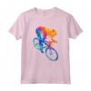Ciclista Da Corsa - Bicicletta Sport Maglietta - Pedala Forte e Vola Veloce - Idea Regalo per Ciclisti