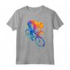 Ciclista Da Corsa - Bicicletta Sport Maglietta - Pedala Forte e Vola Veloce - Idea Regalo per Ciclisti