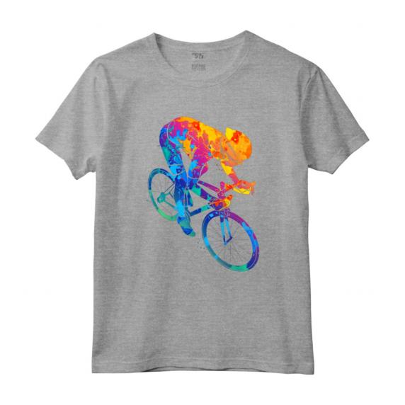 Ciclista Da Corsa - Bicicletta Sport Maglietta - Pedala Forte e Vola Veloce - Idea Regalo per Ciclisti