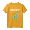 Economista Grafico Economia Aziendale - Maglietta divertente per Laurea - Ideale per Compleanno, Pensione o Regalo di Laurea
