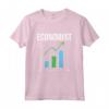 Economista Grafico Economia Aziendale - Maglietta divertente per Laurea - Ideale per Compleanno, Pensione o Regalo di Laurea