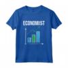 Economista Grafico Economia Aziendale - Maglietta divertente per Laurea - Ideale per Compleanno, Pensione o Regalo di Laurea