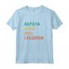Autista Uomo Mito Leggenda - Divertente Maglietta per Autisti - Idea Regalo per Compleanno o Festa del Papà