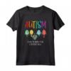 Autismo Consapevolezza - Carino Gufo Colore Puzzle T-shirt per Bambini - Sostieni e Sii Gentile con Tutti