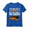 Autista di Autobus - Eroe Divertente - Citazione Autista di Autobus - Regalo per Festa del Papà o Compleanno