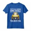 Frase Divertente Autista Taxista e Conducente di Taxi Retro Maglietta - Idea Regalo per Tassisti e Conducenti - Guida con Stile e Divertimento