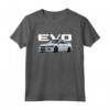 JDM Auto EVO Maglietta - Evolution 9 Wicked White Rally Car - Ideale per Appassionati di Auto Sportive e Rally