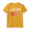 JDM Barcode Made in Japan Fans Tuner Flag Graphic Maglietta - Ideale per Gli Appassionati di Auto Giapponesi