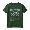 Ciclopatico - Divertente Maglietta Ciclista Bici Uomo - Ideale per Compleanno Papà e Nonni
