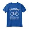 Ciclopatico - Divertente Maglietta Ciclista Bici Uomo - Ideale per Compleanno Papà e Nonni