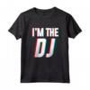 I'm The DJ EDM Music Festival - Minimal Costume da DJ Vecchia Scuola Maglietta Techno per Uomo e Donna - Ideale per Festival 2021 e Locali Notturni