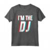I'm The DJ EDM Music Festival - Minimal Costume da DJ Vecchia Scuola Maglietta Techno per Uomo e Donna - Ideale per Festival 2021 e Locali Notturni