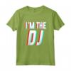 I'm The DJ EDM Music Festival - Minimal Costume da DJ Vecchia Scuola Maglietta Techno per Uomo e Donna - Ideale per Festival 2021 e Locali Notturni