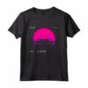 Retrowave Synthwave 80's Vaporwave Sun Aesthetic Maglietta - Ideale Regalo di Natale per Amanti dell'estetica Anni '80 e della Musica Retro Futuristica