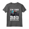 Bambino Maglietta Divertente Monster Truck - I'm The Big Brother - Regalo Compleanno per Bambini Appassionati di Monster Truck