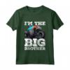 Bambino Maglietta Divertente Monster Truck - I'm The Big Brother - Regalo Compleanno per Bambini Appassionati di Monster Truck
