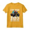Bambino Maglietta Divertente Monster Truck - I'm The Big Brother - Regalo Compleanno per Bambini Appassionati di Monster Truck