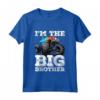Bambino Maglietta Divertente Monster Truck - I'm The Big Brother - Regalo Compleanno per Bambini Appassionati di Monster Truck