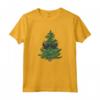 Divertente albero di pino con occhiali da sole Shades T-shirt - Camicia Funky per Amanti della Natura e dello Spirito Festivo