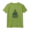 Divertente albero di pino con occhiali da sole Shades T-shirt - Camicia Funky per Amanti della Natura e dello Spirito Festivo