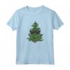 Divertente albero di pino con occhiali da sole Shades T-shirt - Camicia Funky per Amanti della Natura e dello Spirito Festivo
