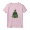 Divertente albero di pino con occhiali da sole Shades T-shirt - Camicia Funky per Amanti della Natura e dello Spirito Festivo