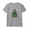 Divertente albero di pino con occhiali da sole Shades T-shirt - Camicia Funky per Amanti della Natura e dello Spirito Festivo