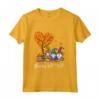 Happy Fall Y'all Gnomo Leopardo Zucca Divertente Autunno Gnomi Maglia a Manica - Regalo Autunnale per Bambini, Ragazze, Donne - Ideale per Natale o Ringraziamento