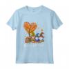 Happy Fall Y'all Gnomo Leopardo Zucca Divertente Autunno Gnomi Maglia a Manica - Regalo Autunnale per Bambini, Ragazze, Donne - Ideale per Natale o Ringraziamento