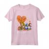 Happy Fall Y'all Gnomo Leopardo Zucca Divertente Autunno Gnomi Maglia a Manica - Regalo Autunnale per Bambini, Ragazze, Donne - Ideale per Natale o Ringraziamento