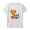 Happy Fall Y'all Gnomo Leopardo Zucca Divertente Autunno Gnomi Maglia a Manica - Regalo Autunnale per Bambini, Ragazze, Donne - Ideale per Natale o Ringraziamento