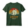 HapTiger Amstaff Mom - Maglietta Regalo per Amanti dei Cani - Ideale per Donna - Stagioni: Primavera, Estate, Autunno e Inverno