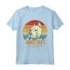HapTiger Amstaff Mom - Maglietta Regalo per Amanti dei Cani - Ideale per Donna - Stagioni: Primavera, Estate, Autunno e Inverno